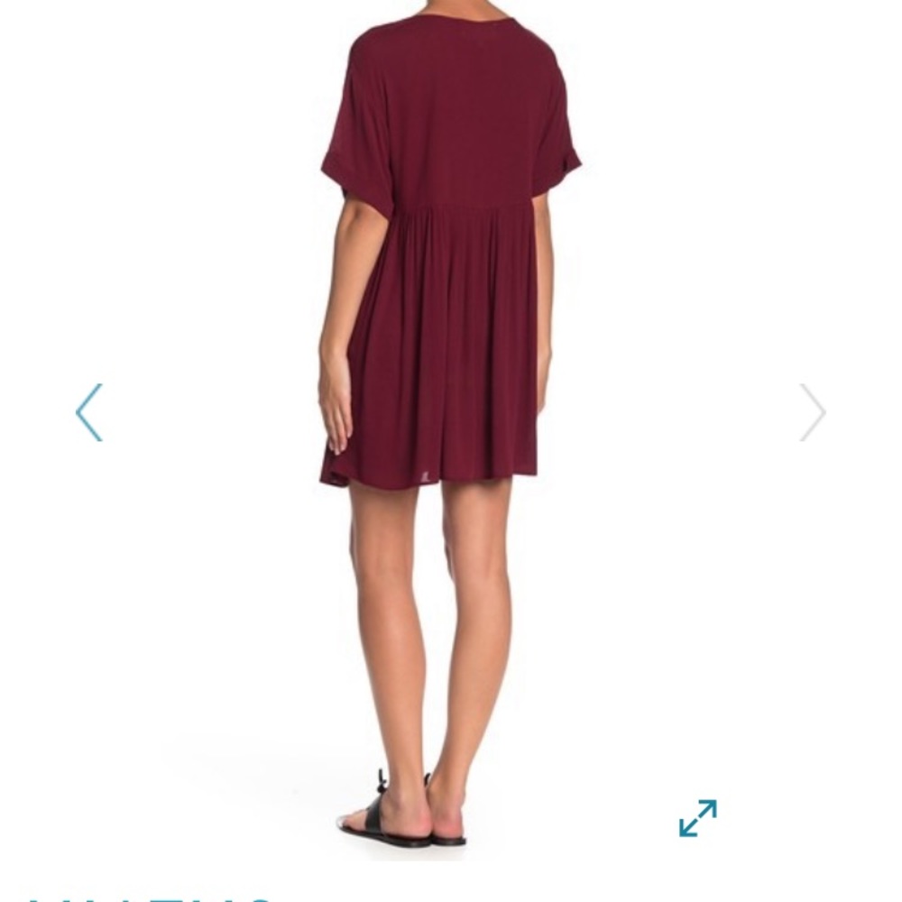 New maroon dress with tags!